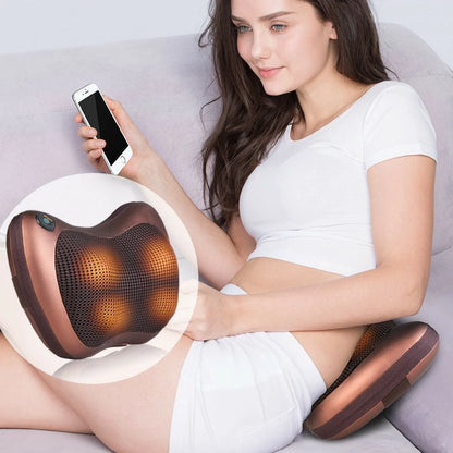 🎆 Oferta Especial de Año Nuevo – Almohada Masajeadora RelaxTotal™